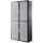 Rollladenschrank easyOffice 2-Meter Schrank 4 Fachböden anthrazit/grau