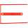 Q-Connect D-Clip/ Magi-Clip Archivbinder - 8 cm, 100 Stück, rot