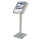 Franken Prospektständer Alu - A3, 125 cm, silber