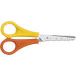 Bastelschere 13cm rund orange/gelb WESTCOTT...