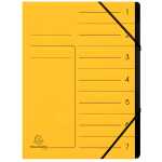 Exacompta EXACOMPTA Ordnungsmappe - 7 Fächer, A4,...
