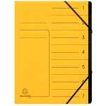 Ordnungsm geheftet innen sw 7F gelb