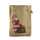 Weihn.Jutesack natur m. Weihnachtsmann 19520 35x25cm