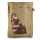 Weihn.Jutesack natur m. Weihnachtsmann 19520 35x25cm