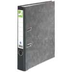 Q-Connect Wolkenmarmor-Ordner - A4, 50 mm, schwarz
