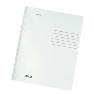 Schnellhefter Karton A4, 240g/m² Manila-RC-Krt., weiß