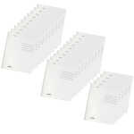 Schnellhefter Karton A4, 240g/m² Manila-RC-Krt., weiß