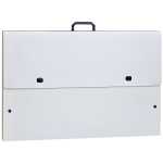 Rumold stabiler Zeichenkoffer - A4, weiß