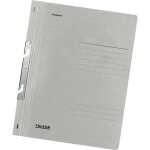 Einhakhefter A4 1/1 Vorderdeckel kfm. Heftung, grau,...