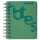DONAU Collegeblock PP Cover - A6, kariert, grün
