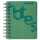 DONAU Collegeblock PP Cover - A6, kariert, grün