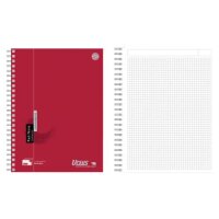 Staufen Style Spiralbuch Red Note A4 80 Blatt 90g/qm 5mm...