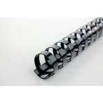 GBC Spiralbinderücken Plastik A4 12 mm/95 Blatt schwarz 100 Stück