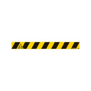 Bodenaufkleber 800x80 mm gelb-schwarz JALEMA 7999802