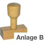 AMOS, Vorgangsstempel - Anlage B