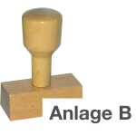 AMOS, Vorgangsstempel - Anlage B