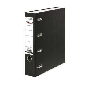 Falken Falken Doppelordner - 2x A5 quer, 70 mm, schwarz