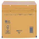 aroFOL Luftpolstertaschen CD, 180x165 mm, goldgelb/braun,...