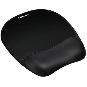 Fellowes Handgelenkauflage mit Mauspad - schwarz