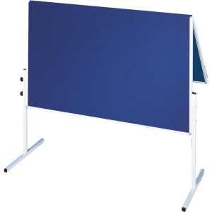 Moderatorentafel Filz blau FRANKEN CC-UMTF-G 03 75x120cm