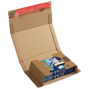 ColomPac Versandverpackung zum Wickeln 217x155x60 mm (A5), braun