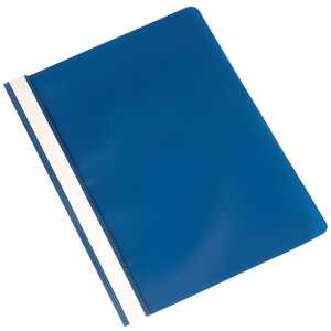 Q-Connect Schnellhefter - A4, 250 Blatt, PP, blau