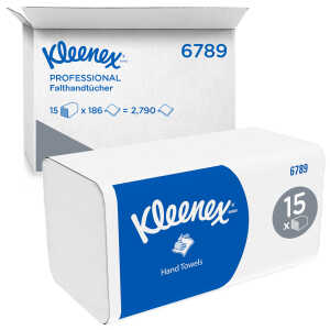 Kleenex Ultra Handtücher 2-lagigem 21,5 x 21 cm 2790 Tücher