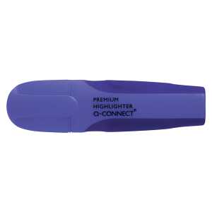 Q-Connect Textmarker Premium - ca. 2 - 5 mm, lila