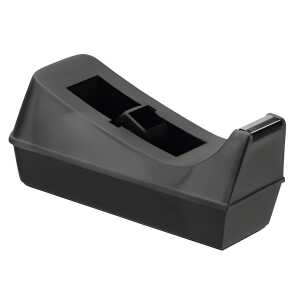 Q-Connect Tischabroller - für Rollen bis 19 mm x 33 m, schwarz