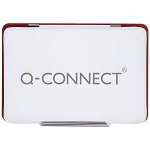 Q-Connect Stempelkissen 9 x 5,5cm rot