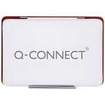 Q-Connect Stempelkissen 9 x 5,5cm rot