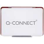 Q-Connect Stempelkissen 9 x 5,5cm rot