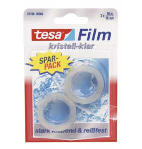 Klebefilm Kristall zu2Rl TESA 57766-00000-00 15 mm 10 m O.