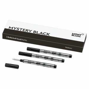 Tintenrollermine 3St. small M schwarz MONTBLANC 128240/107323 Mozart