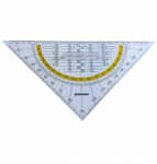 Geometriedreieck 25cm DONAU 4210004-00 mit Griff
