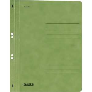 Ösenhefter - A4 1/1 Vorderdeckel, grün, Manilakarton, 250 g/qm