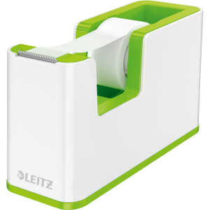LEITZ KlebebandAbroller WOW Duo Colour weiß/grün inkl. 1 Rolle