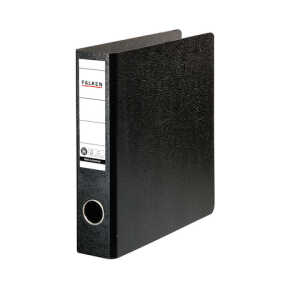 Falken Ordner - A5 hoch, 50mm, Hartpappe, schwarz