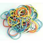 Q-Connect Gummiringe, Größe Ø: 25 mm, Inhalt: 250 g