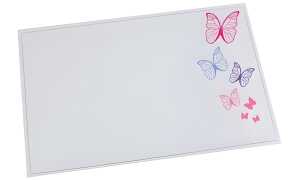 Schreibunterlage Durella Emotion Pferde 40x53cm, klar transparent