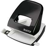 LEITZ 5008 Bürolocher NeXXt 30Blatt schwarz metallic