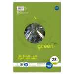 Staufen Spiralblock A4 80 Bl 70g Lin28 Green 5mm kariert mit DR
