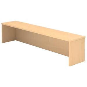 Hammerbacher Thekenaufsatz für Schreibtisch - 160 cm, 1OH, Ahorn