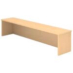 Hammerbacher Thekenaufsatz für Schreibtisch - 160 cm, 1OH, Ahorn