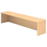 Hammerbacher Thekenaufsatz für Schreibtisch - 160 cm, 1OH, Ahorn