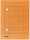Falken Falken Umlaufmappe - A4, orange, Manilakarton, 250 g/qm
