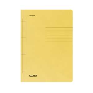Falken Schnellhefter - A4, 250 Blatt, Manilakarton , gelb