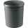 Papierkorb GRIP 18 Liter rund, 2 Griffmulden extra stabil, dunkelgrau