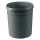 Papierkorb GRIP 18 Liter rund, 2 Griffmulden extra stabil, dunkelgrau