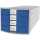 HAN Schubladenbox IMPULS A4/C4 4 geschlossene Schublad lichtgrau/blau